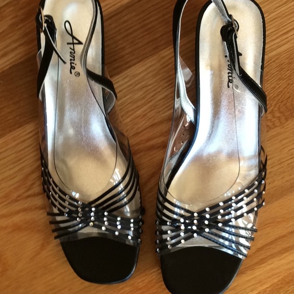 clear special occasion shoes